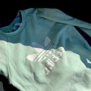 Mint green adidas. Hoodie